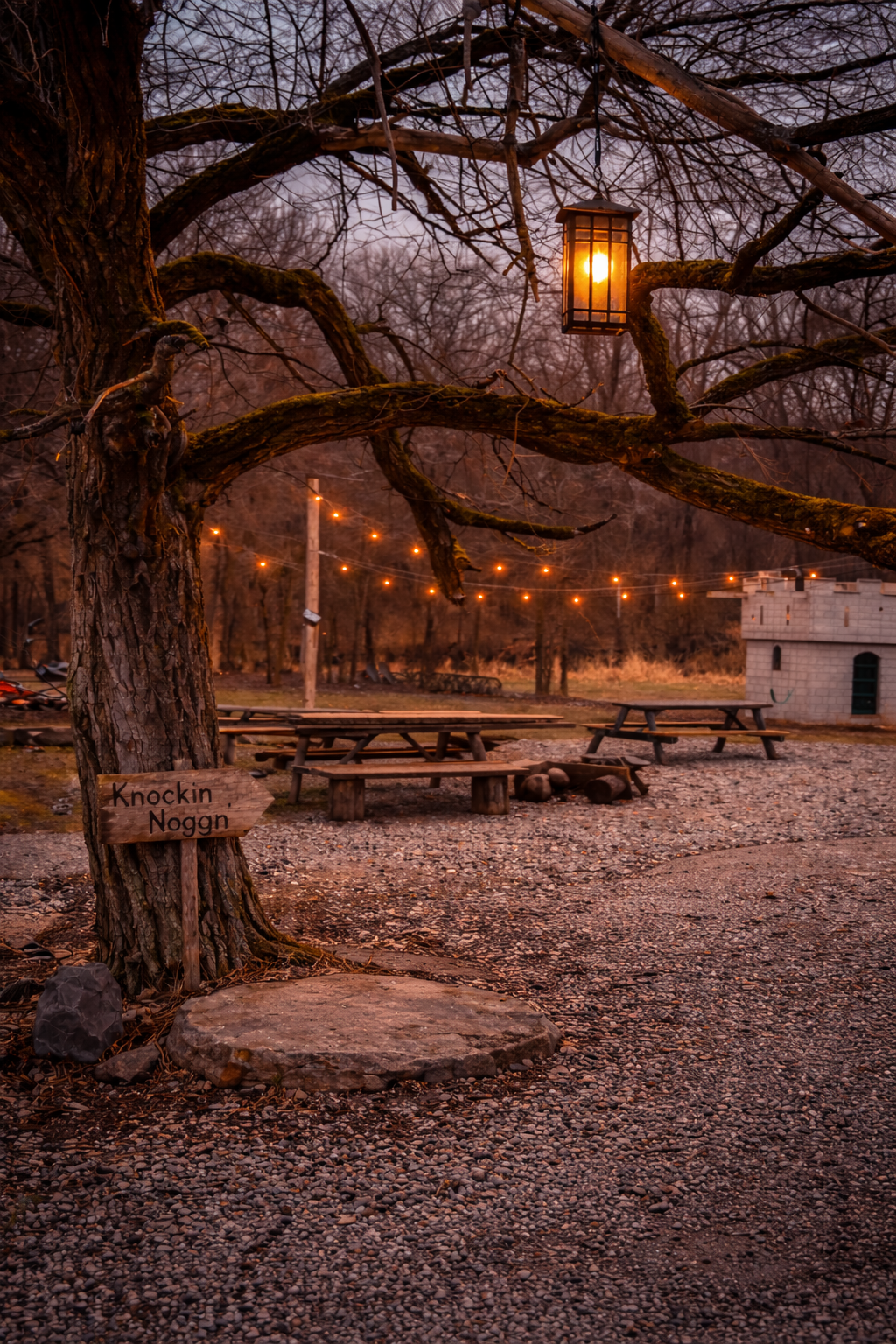 Nova property at dusk