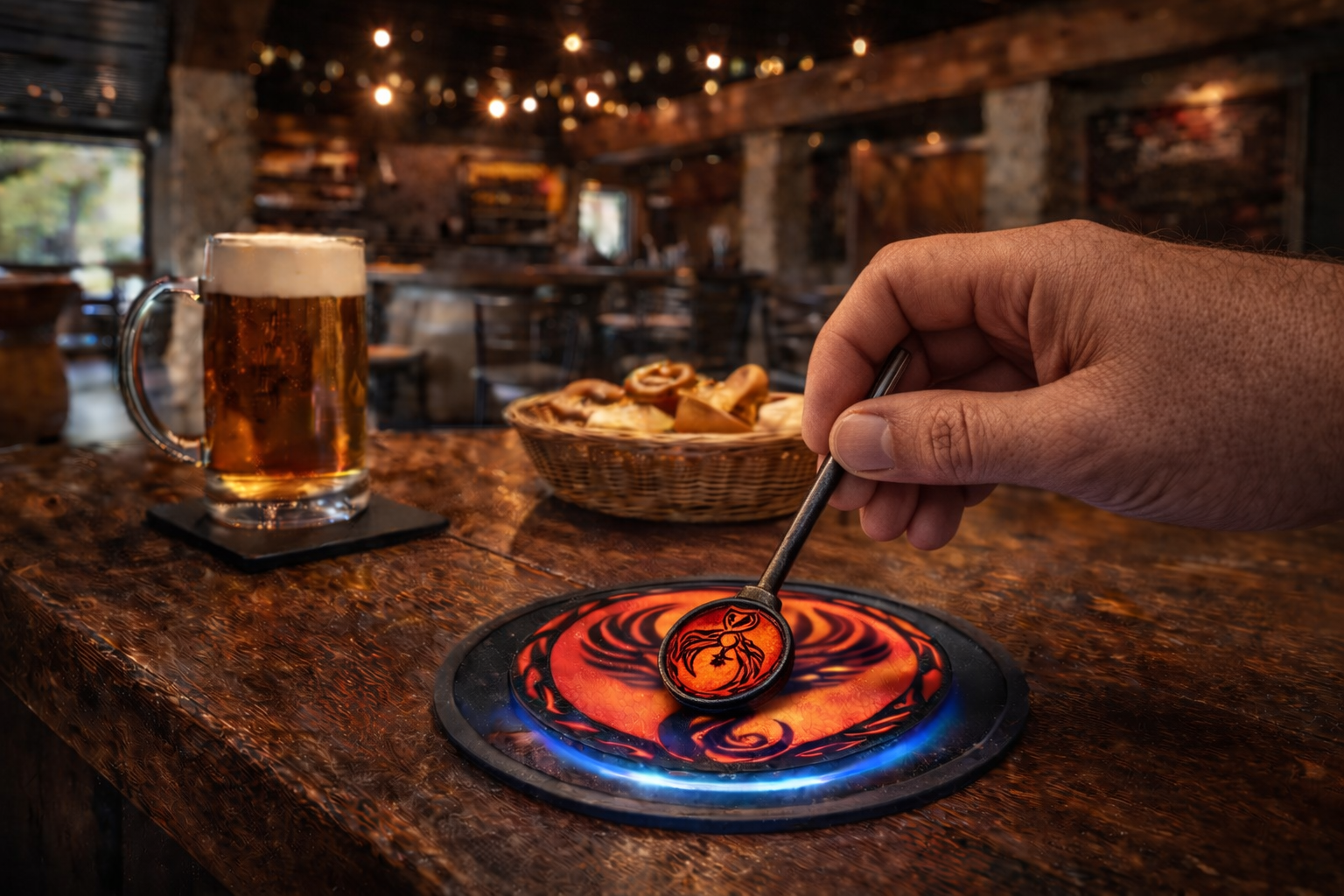 Tapping a Wonder Node